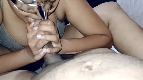 Mallu wife Seethalsanju gives a handjob and rides her neighbor