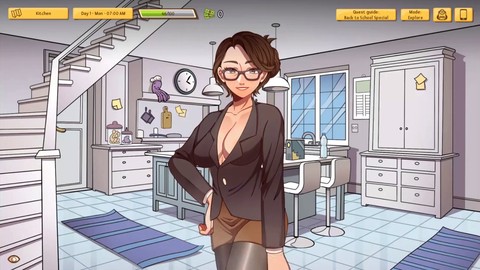 Heiße Animationen mit Foxie2k in einem wilden visuellen Romanerlebnis
