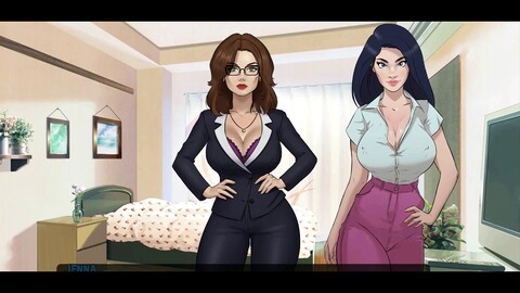 망가 자위 명령, 비주얼 노벨, 헨타이