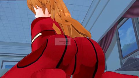 Hentai giapponese non censurato con protagonista Asuka per un'esperienza anime ASMR definitiva!