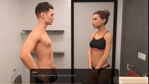 No más dinero: Carrera matutina con una milf súper atrevida