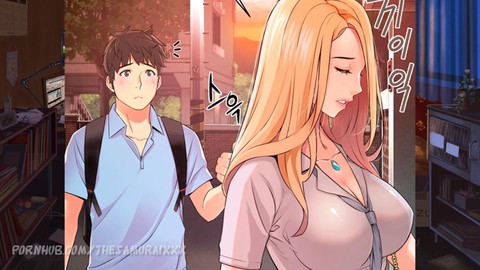 中出し, フェラチオン, 剃毛されたマンコ