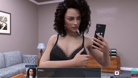 Fantaisie POV de grosses poitrines dans un jeu de porno en 3D