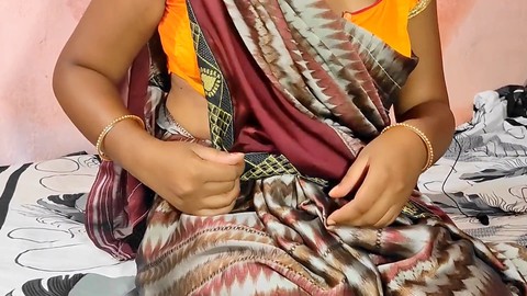 Traditionelle indische Frau in einem Erwachsenenvideo