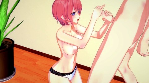 Ichika, la volpe seducente, desidera il tuo membro nel porno animato Quintessential Quintuplets