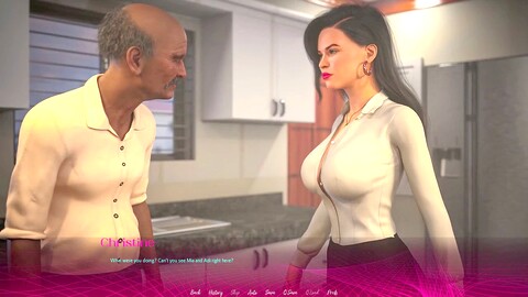 Le dita di Goro sulla MILF americana Christine, e a lei piace assolutamente.