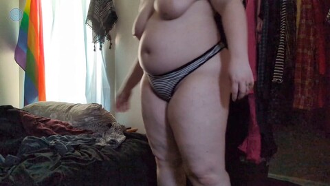 Bbberrysweet playing dress-up and teasing the camera with and without my packer