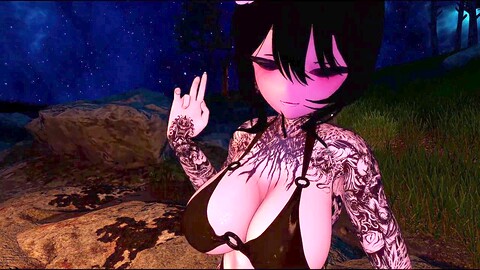 Futa bunny treats you to a big carrot in this wild experience